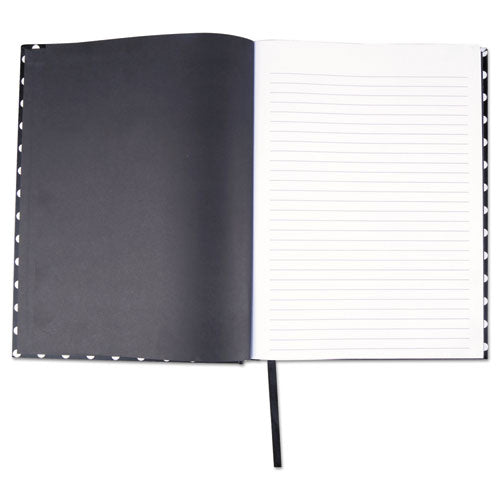 Universal® wholesale. UNIVERSAL Casebound Hardcover Notebook, Wide-legal Rule, Black-white Dots, 10.25 X 7.68, 150 Sheets. HSD Wholesale: Janitorial Supplies, Breakroom Supplies, Office Supplies.
