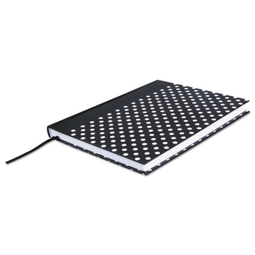 Universal® wholesale. UNIVERSAL Casebound Hardcover Notebook, Wide-legal Rule, Black-white Dots, 10.25 X 7.68, 150 Sheets. HSD Wholesale: Janitorial Supplies, Breakroom Supplies, Office Supplies.