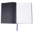 Universal® wholesale. UNIVERSAL Casebound Hardcover Notebook, Wide-legal Rule, Blue-hex Pattern, 10.25 X 7.68, 150 Sheets. HSD Wholesale: Janitorial Supplies, Breakroom Supplies, Office Supplies.