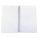 Universal® wholesale. UNIVERSAL® Wirebound Notebook, 3 Subjects, Medium-college Rule, Black Cover, 9.5 X 6, 120 Sheets. HSD Wholesale: Janitorial Supplies, Breakroom Supplies, Office Supplies.
