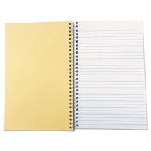 Load image into Gallery viewer, Universal® wholesale. UNIVERSAL® Wirebound Notebook, 3 Subjects, Medium-college Rule, Black Cover, 9.5 X 6, 120 Sheets. HSD Wholesale: Janitorial Supplies, Breakroom Supplies, Office Supplies.