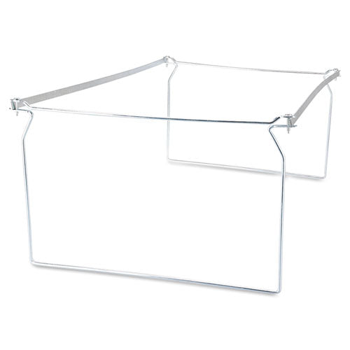 Universal® wholesale. UNIVERSAL® Screw-together Hanging Folder Frame, Legal Size, 23" To 26.77" Long, Silver, 6-box. HSD Wholesale: Janitorial Supplies, Breakroom Supplies, Office Supplies.