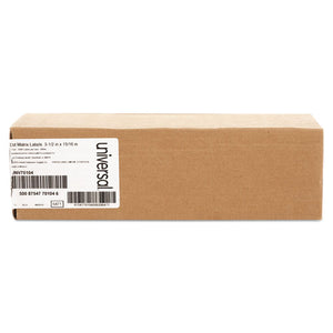 Universal® wholesale. UNIVERSAL® Dot Matrix Printer Labels, Dot Matrix Printers, 0.94 X 3.5, White, 5,000-box. HSD Wholesale: Janitorial Supplies, Breakroom Supplies, Office Supplies.