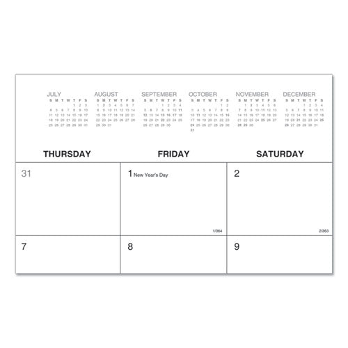 Universal® wholesale. UNIVERSAL® Desk Pad Calendar, 22 X 17, 2021. HSD Wholesale: Janitorial Supplies, Breakroom Supplies, Office Supplies.