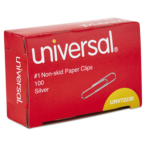 Universal® wholesale. UNIVERSAL® Paper Clips, Small (no. 1), Silver, 100 Clips-box, 10 Boxes-pack. HSD Wholesale: Janitorial Supplies, Breakroom Supplies, Office Supplies.