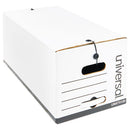 Universal® wholesale. UNIVERSAL® Economical Easy Assembly Storage Files, Letter Files, White, 12-carton. HSD Wholesale: Janitorial Supplies, Breakroom Supplies, Office Supplies.