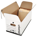 Universal® wholesale. UNIVERSAL® Economical Easy Assembly Storage Files, Letter Files, White, 12-carton. HSD Wholesale: Janitorial Supplies, Breakroom Supplies, Office Supplies.