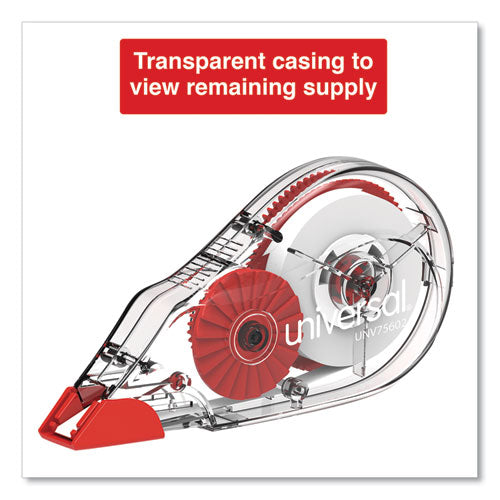 Universal® wholesale. UNIVERSAL Correction Tape Dispenser, Non-refillable, 1-5" X 315", 2-pack. HSD Wholesale: Janitorial Supplies, Breakroom Supplies, Office Supplies.