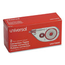 Universal® wholesale. UNIVERSAL® Side-application Correction Tape, 1-5" X 393", 2-pack. HSD Wholesale: Janitorial Supplies, Breakroom Supplies, Office Supplies.