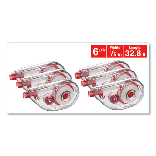 Universal® wholesale. UNIVERSAL® Side-application Correction Tape, 1-5" X 393", 6-pack. HSD Wholesale: Janitorial Supplies, Breakroom Supplies, Office Supplies.