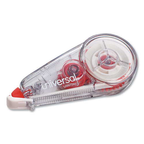 Universal® wholesale. UNIVERSAL Correction Tape, Mini Economy, Non-refillable, 1-4" X 275", 10-pack. HSD Wholesale: Janitorial Supplies, Breakroom Supplies, Office Supplies.