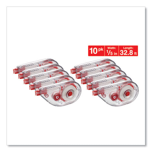 Universal® wholesale. UNIVERSAL® Side-application Correction Tape, Non-refillable, 1-5" X 393", 10-pack. HSD Wholesale: Janitorial Supplies, Breakroom Supplies, Office Supplies.