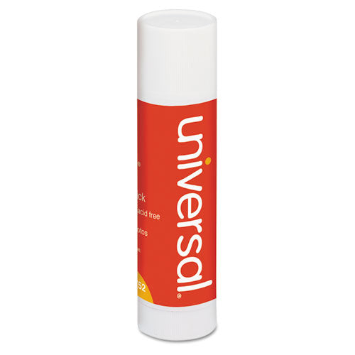 Universal® wholesale. UNIVERSAL® Glue Stick, 1.3 Oz, Applies And Dries Clear, 12-pack. HSD Wholesale: Janitorial Supplies, Breakroom Supplies, Office Supplies.