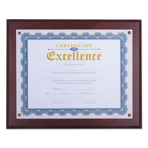 Universal® wholesale. UNIVERSAL Award Plaque, 13 1-3