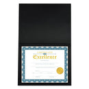 Universal® wholesale. UNIVERSAL Certificate-document Cover, 8 1-2 X 11 - 8 X 10 - A4, Black, 6-pk. HSD Wholesale: Janitorial Supplies, Breakroom Supplies, Office Supplies.