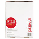 Universal® wholesale. White Labels, Inkjet-laser Printers, 1.33 X 4, White, 14-sheet, 250 Sheets-box. HSD Wholesale: Janitorial Supplies, Breakroom Supplies, Office Supplies.