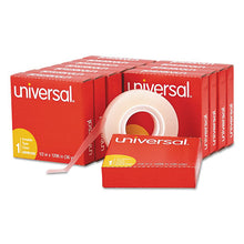 Load image into Gallery viewer, Universal® wholesale. UNIVERSAL® Invisible Tape, 1&quot; Core, 0.5&quot; X 36 Yds, Clear, 12-pack. HSD Wholesale: Janitorial Supplies, Breakroom Supplies, Office Supplies.