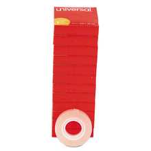 Load image into Gallery viewer, Universal® wholesale. UNIVERSAL® Invisible Tape, 1&quot; Core, 0.5&quot; X 36 Yds, Clear, 12-pack. HSD Wholesale: Janitorial Supplies, Breakroom Supplies, Office Supplies.