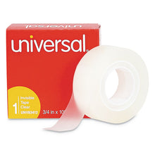 Load image into Gallery viewer, Universal® wholesale. UNIVERSAL® Invisible Tape, 1&quot; Core, 0.75&quot; X 83.33 Ft, Clear, 12-pack. HSD Wholesale: Janitorial Supplies, Breakroom Supplies, Office Supplies.