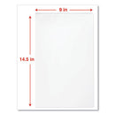 Universal® wholesale. UNIVERSAL® Laminating Pouches, 3 Mil, 9" X 14.5", Matte Clear, 25-pack. HSD Wholesale: Janitorial Supplies, Breakroom Supplies, Office Supplies.