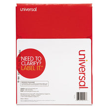 Load image into Gallery viewer, Universal® wholesale. UNIVERSAL® Copier Mailing Labels, Copiers, 2 X 4.25, White, 10-sheet, 100 Sheets-box. HSD Wholesale: Janitorial Supplies, Breakroom Supplies, Office Supplies.