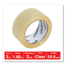 Load image into Gallery viewer, Universal® wholesale. UNIVERSAL® Heavy-duty Box Sealing Tape, 3&quot; Core, 1.88&quot; X 54.6 Yds, Clear, 6-box. HSD Wholesale: Janitorial Supplies, Breakroom Supplies, Office Supplies.