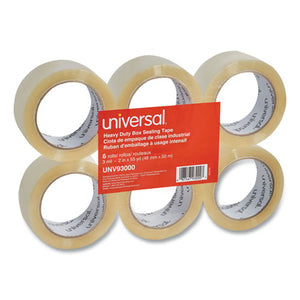 Universal® wholesale. UNIVERSAL® Heavy-duty Box Sealing Tape, 3" Core, 1.88" X 54.6 Yds, Clear, 6-box. HSD Wholesale: Janitorial Supplies, Breakroom Supplies, Office Supplies.