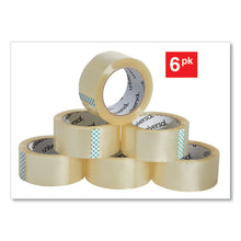 Load image into Gallery viewer, Universal® wholesale. UNIVERSAL® Heavy-duty Box Sealing Tape, 3&quot; Core, 1.88&quot; X 54.6 Yds, Clear, 6-box. HSD Wholesale: Janitorial Supplies, Breakroom Supplies, Office Supplies.