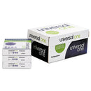 Universal® wholesale. UNIVERSAL Deluxe Multipurpose Paper, 98 Bright, 20 Lb, 8.5 X 11, Bright White, 500 Sheets-ream, 10 Reams-carton. HSD Wholesale: Janitorial Supplies, Breakroom Supplies, Office Supplies.