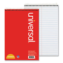 Load image into Gallery viewer, Universal® wholesale. UNIVERSAL® Steno Books, Gregg Rule, 6 X 9, White, 80 Sheets, 6-pack. HSD Wholesale: Janitorial Supplies, Breakroom Supplies, Office Supplies.