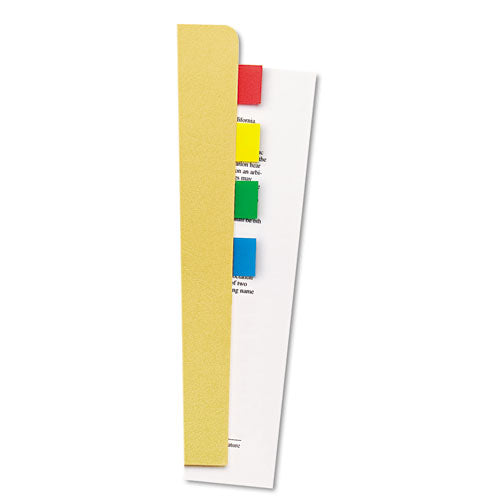 Universal® wholesale. UNIVERSAL® Page Flags, Assorted Colors, 35 Flags-dispenser, 4 Dispensers-pack. HSD Wholesale: Janitorial Supplies, Breakroom Supplies, Office Supplies.
