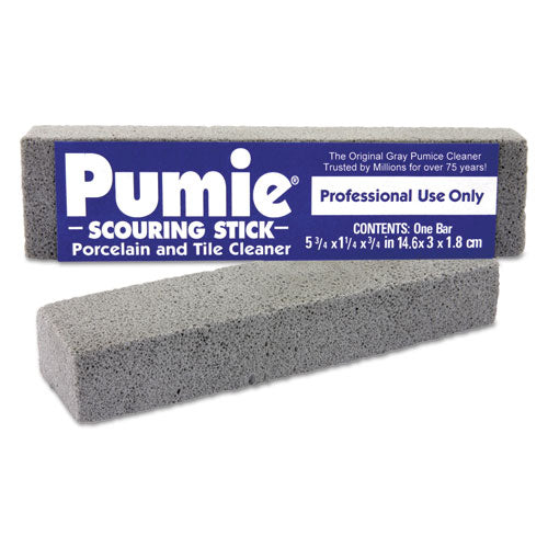 Pumie® wholesale. Scouring Stick, Pumie, Gray Pumice, 5 3-4 X 3-4 X 11-4, 12 Per Box. HSD Wholesale: Janitorial Supplies, Breakroom Supplies, Office Supplies.