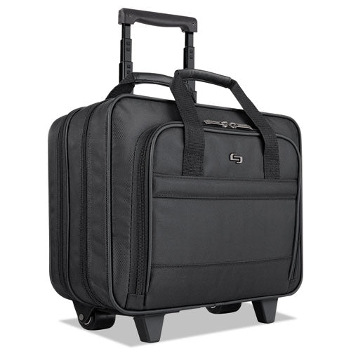 Solo wholesale. Classic Rolling Case, 15.6", 15 47-50" X 5 9-10" X 12", Black. HSD Wholesale: Janitorial Supplies, Breakroom Supplies, Office Supplies.