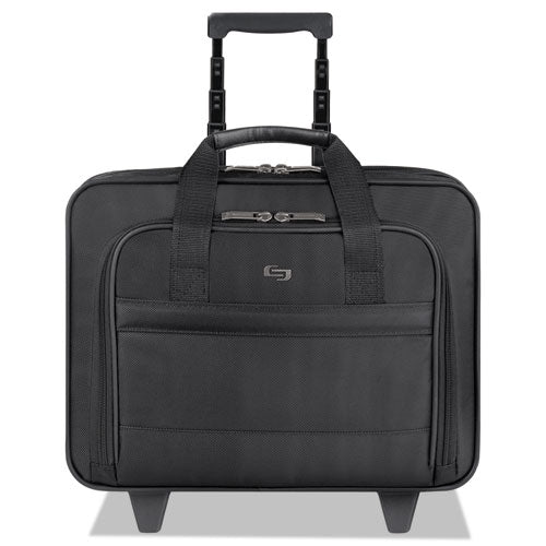 Solo wholesale. Classic Rolling Case, 15.6", 15 47-50" X 5 9-10" X 12", Black. HSD Wholesale: Janitorial Supplies, Breakroom Supplies, Office Supplies.