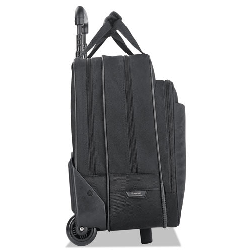 Solo wholesale. Classic Rolling Case, 17.3", 16 3-4" X 7" X 14 19-50", Black. HSD Wholesale: Janitorial Supplies, Breakroom Supplies, Office Supplies.