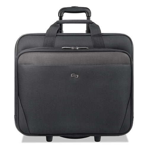 Solo wholesale. Classic Rolling Case, 17.3", 16 3-4" X 7" X 14 19-50", Black. HSD Wholesale: Janitorial Supplies, Breakroom Supplies, Office Supplies.