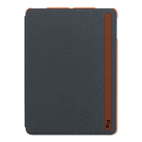 Solo wholesale. Austin Ipad Air Case, Polyester, Gray-orange. HSD Wholesale: Janitorial Supplies, Breakroom Supplies, Office Supplies.