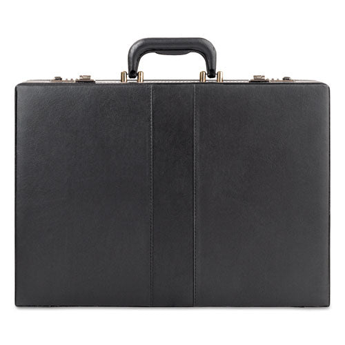 Solo wholesale. Classic Attaché, 12 1-2" X 4" X 17 1-2", Black. HSD Wholesale: Janitorial Supplies, Breakroom Supplies, Office Supplies.