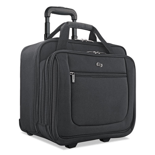 Solo wholesale. Classic Rolling Case, 17.3", 17 1-2" X 9" X 14", Black. HSD Wholesale: Janitorial Supplies, Breakroom Supplies, Office Supplies.