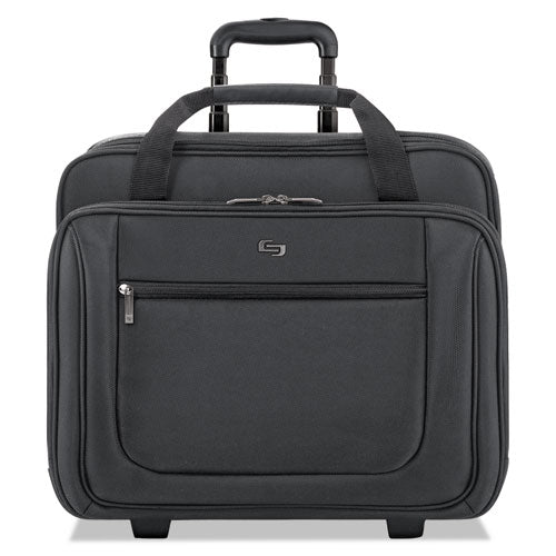 Solo wholesale. Classic Rolling Case, 17.3", 17 1-2" X 9" X 14", Black. HSD Wholesale: Janitorial Supplies, Breakroom Supplies, Office Supplies.