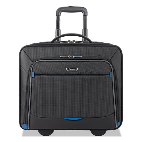 Solo wholesale. Active Rolling Overnighter Case, 7.75" X 14.5" X 14.5", Black. HSD Wholesale: Janitorial Supplies, Breakroom Supplies, Office Supplies.