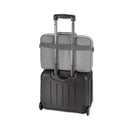 Solo wholesale. Sustainable Re:cycled Collection Laptop Bag, For 15.6" Laptops, 16.25 X 4.5 X 12, Gray. HSD Wholesale: Janitorial Supplies, Breakroom Supplies, Office Supplies.