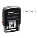 Trodat® wholesale. Trodat Economy Stamp, Dater, Self-inking, 1 5-8 X 3-8, Black. HSD Wholesale: Janitorial Supplies, Breakroom Supplies, Office Supplies.