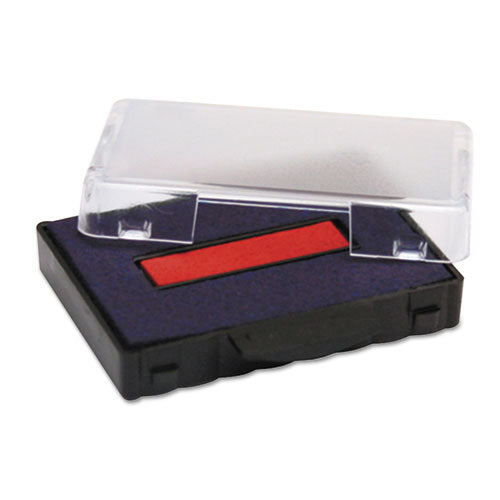 Identity Group wholesale. T5440 Dater Replacement Ink Pad, 1 1-8 X 2, Blue-red. HSD Wholesale: Janitorial Supplies, Breakroom Supplies, Office Supplies.