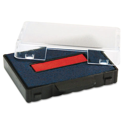 Identity Group wholesale. Trodat T5460 Dater Replacement Ink Pad, 1 3-8 X 2 3-8, Blue-red. HSD Wholesale: Janitorial Supplies, Breakroom Supplies, Office Supplies.
