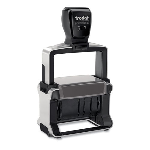Trodat® wholesale. Trodat Professional 12-message Stamp, Dater, Self-inking, 2.25 X 0.38, Black. HSD Wholesale: Janitorial Supplies, Breakroom Supplies, Office Supplies.