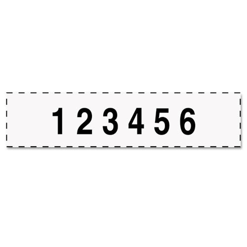 Identity Group wholesale. Professional Numberer, Self-inking, Type Size 1 1-2, Six Digits, Black. HSD Wholesale: Janitorial Supplies, Breakroom Supplies, Office Supplies.