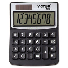 Load image into Gallery viewer, Victor® wholesale. 1000 Minidesk Calculator, Solar-battery, 8-digit Lcd. HSD Wholesale: Janitorial Supplies, Breakroom Supplies, Office Supplies.