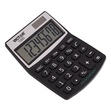 Load image into Gallery viewer, Victor® wholesale. 1000 Minidesk Calculator, Solar-battery, 8-digit Lcd. HSD Wholesale: Janitorial Supplies, Breakroom Supplies, Office Supplies.