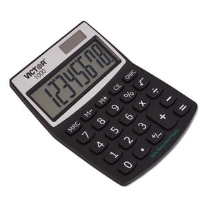 Victor® wholesale. 1000 Minidesk Calculator, Solar-battery, 8-digit Lcd. HSD Wholesale: Janitorial Supplies, Breakroom Supplies, Office Supplies.